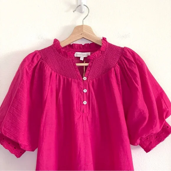 Revolve House of Harlow Blouse Pink Small - Picture 4 of 16